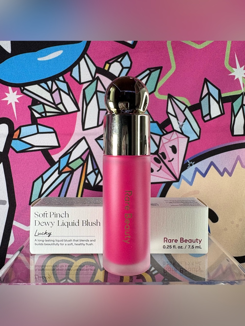 Rare Beauty "Lucky" Soft Pinch Dewy Liquid Blush Full Size